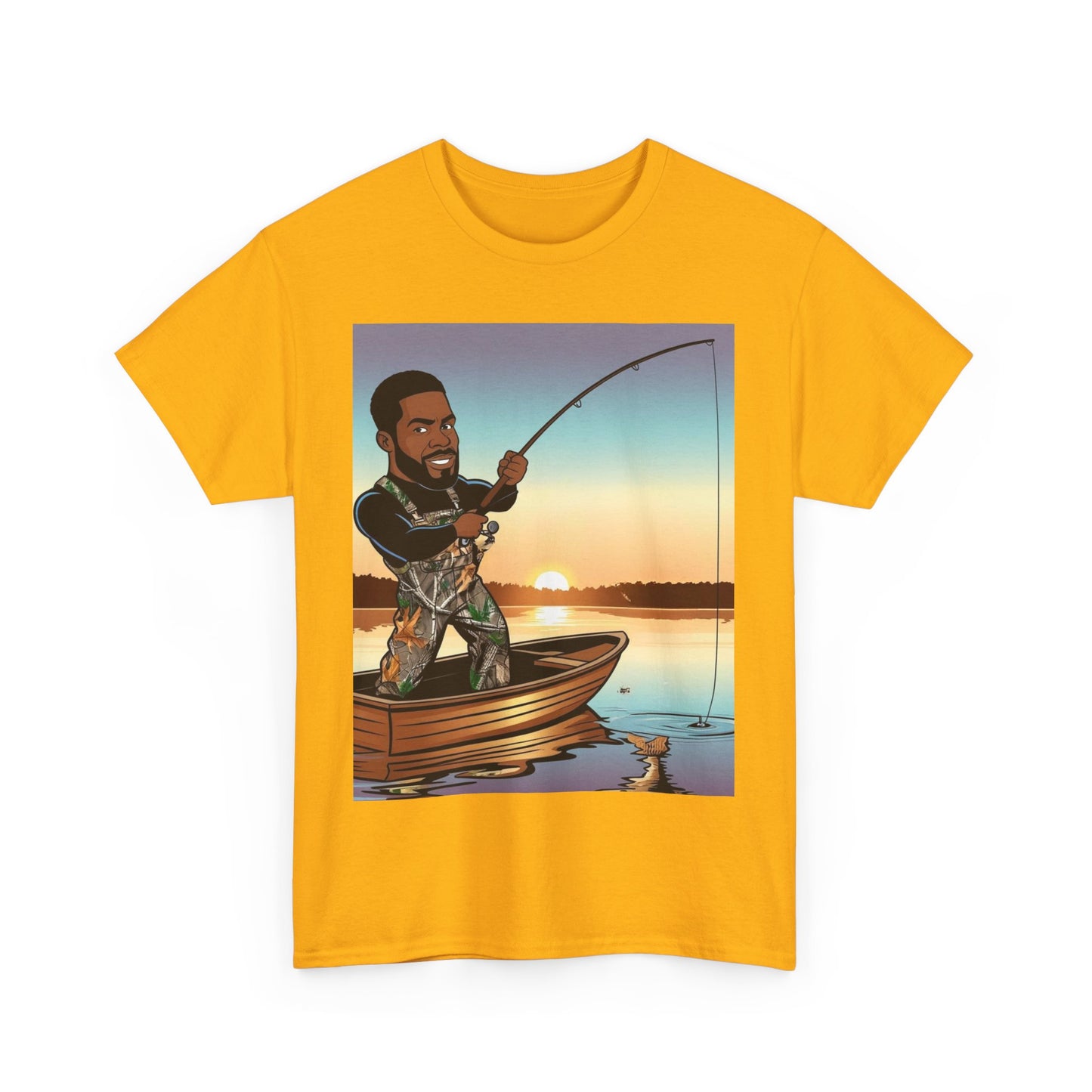 Handsome Fisherman Unisex  Cotton Tee