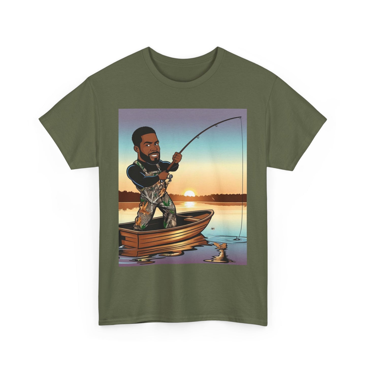 Handsome Fisherman Unisex Cotton Tee