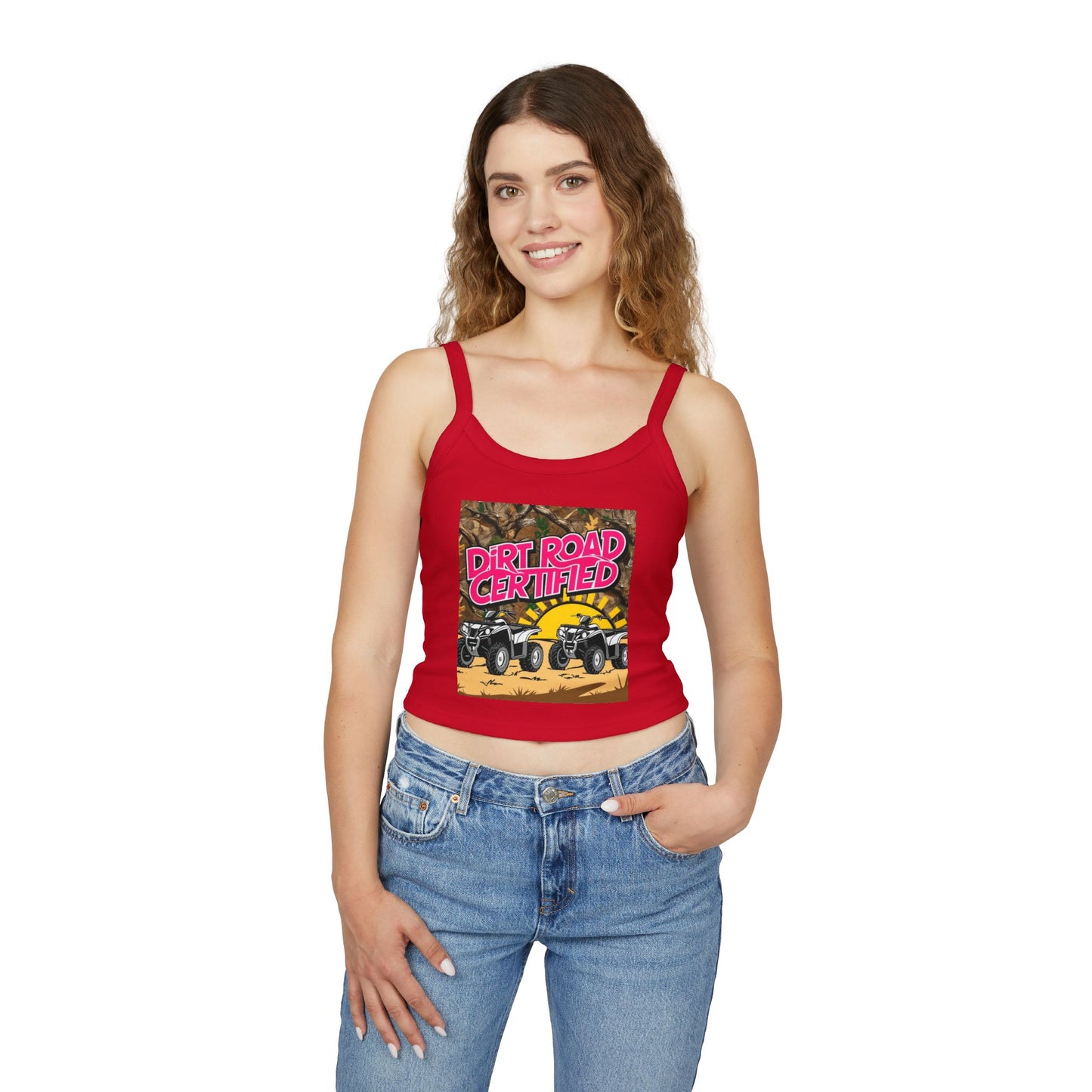 Dirt Road Certified Women's Spaghetti Strap Tank Top