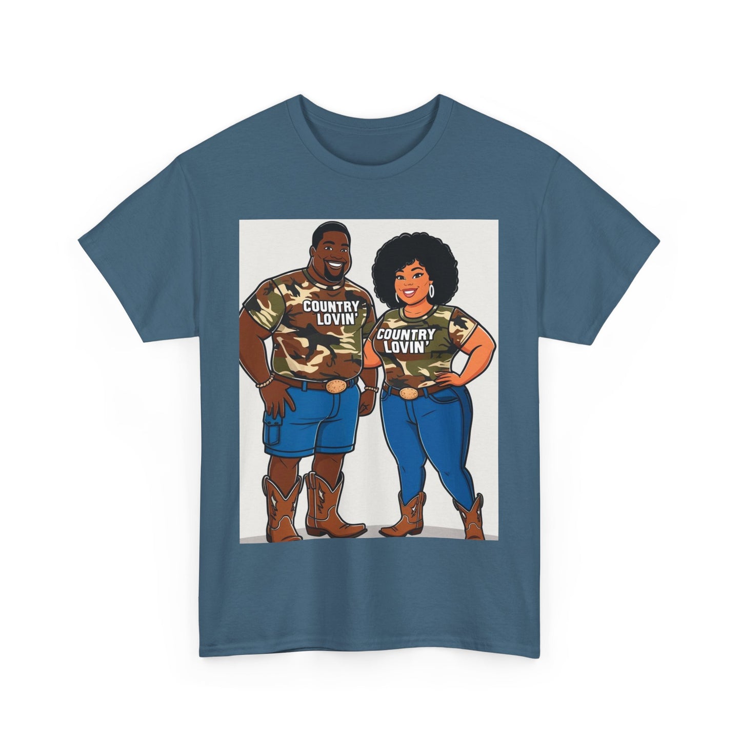 Country Lovin 2-More Colors Unisex Cotton Tee