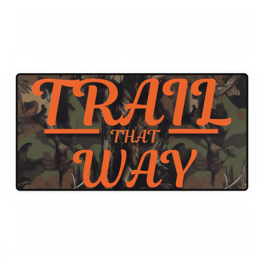 Trail That Way Desk Mats