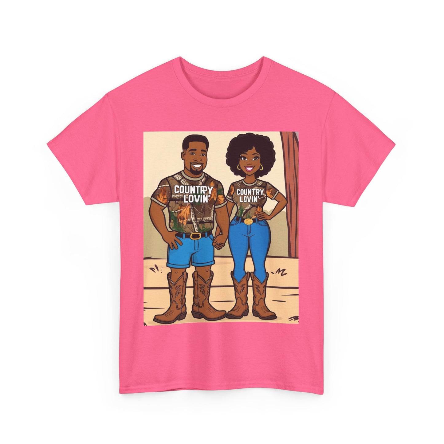 Country Lovin 2-More Colors Unisex Cotton Tee