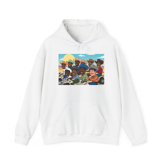 Retro Cowboy Adventure Hoodie