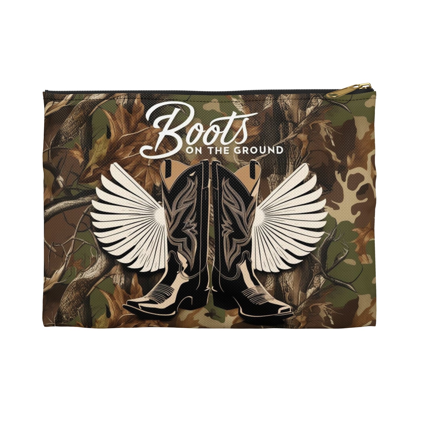 Boots On The Ground Accessory Pouch