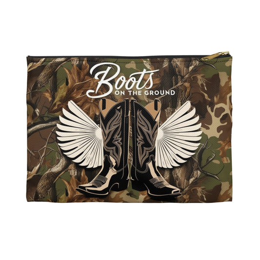 Boots On The Ground Accessory Pouch