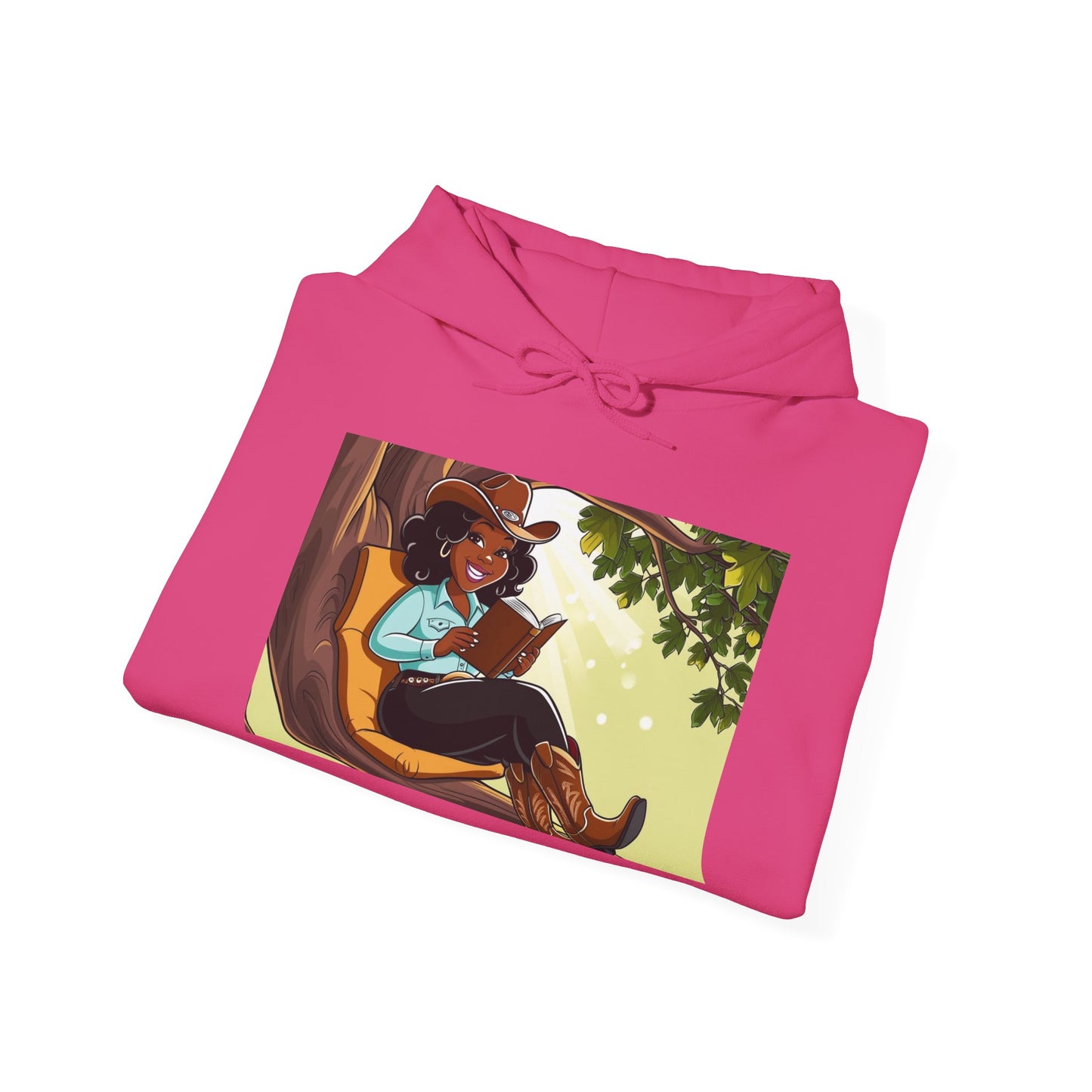 Country Nerdin' Hoodie- Pinks